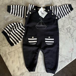 Feltman Brother’s Knit Sailboat Suit and Cap
